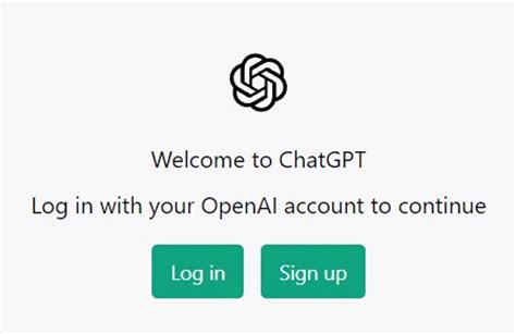 chatgpt log in.